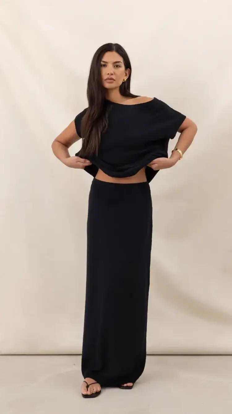 Charli London Maia Skirt Midnight