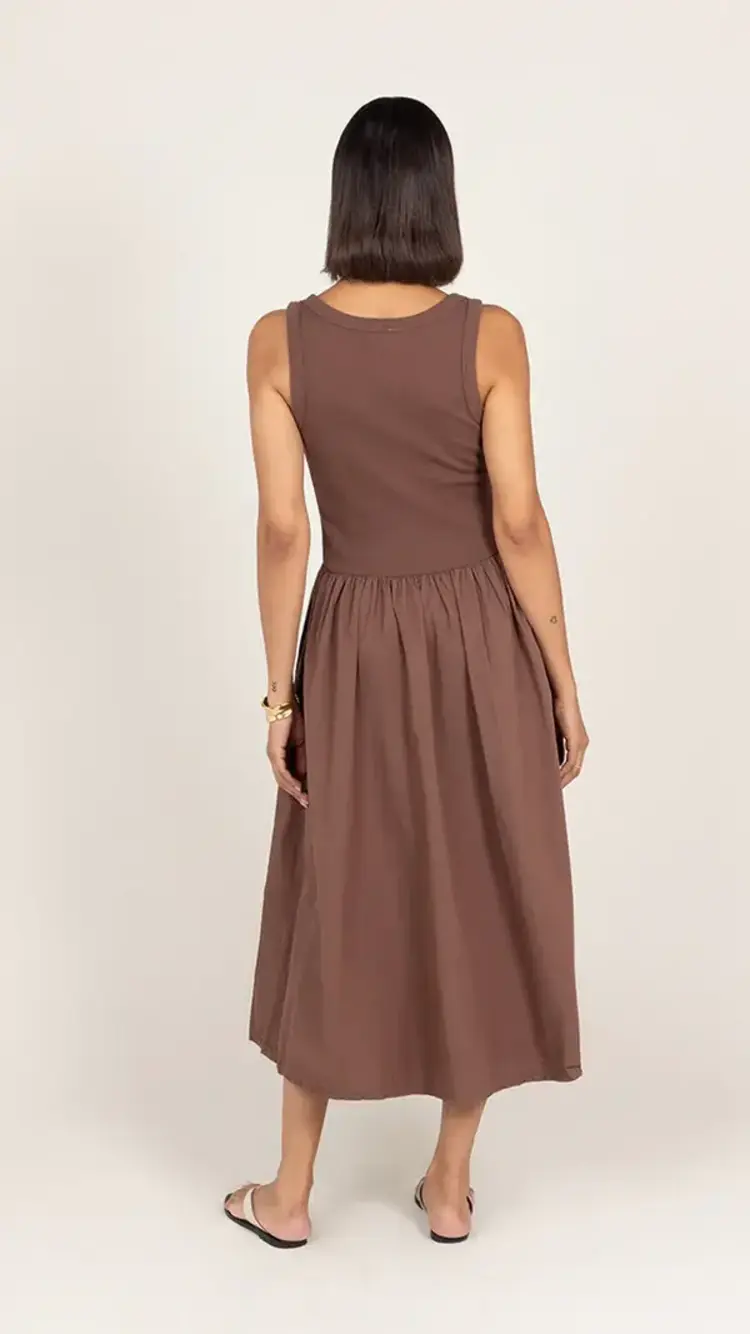 Charli London Marnie Dress Cocoa