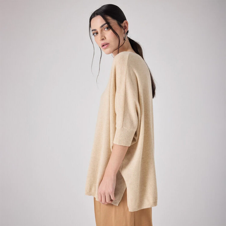 Notshy Cashmere Aimee Top Gris-Chine