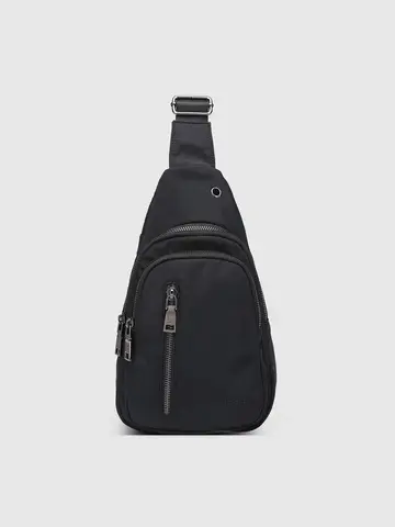Louenhide Boyd Nylon Sling Bag Black