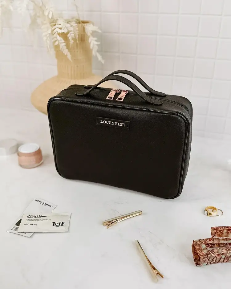 Louenhide Georgie Toiletry Case Black