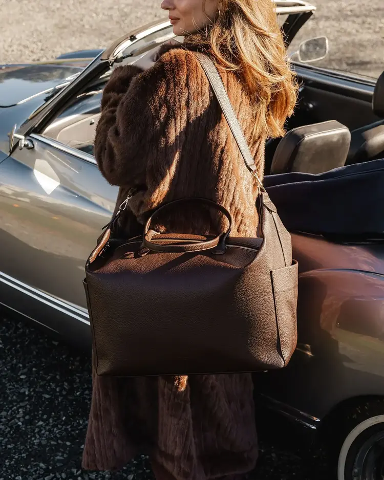 Louenhide Ohio Overnight Bag Chocolate