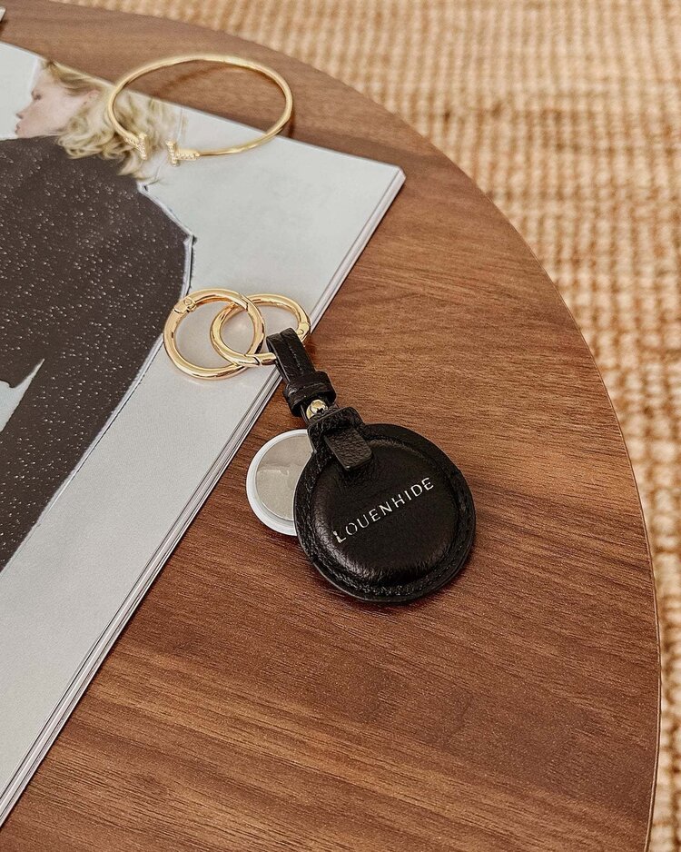Louenhide Opal Airtag Keychain Black
