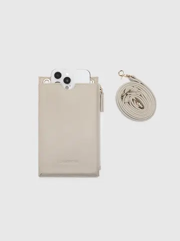 Louenhide Suki RFID Phone Bag Almond