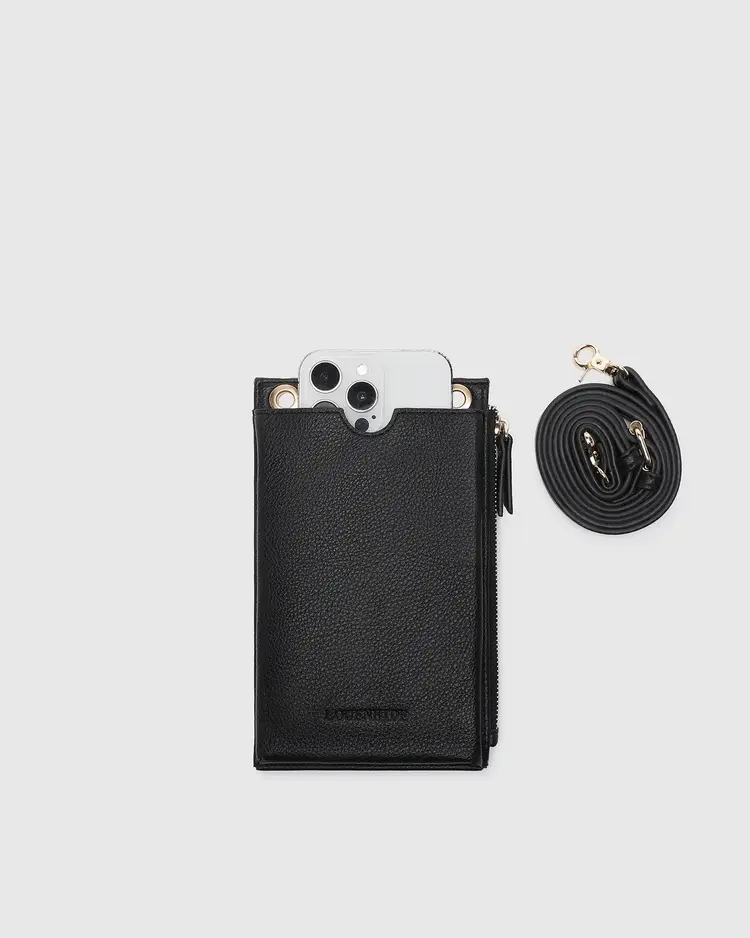 Louenhide Suki RFID Phone Bag Black