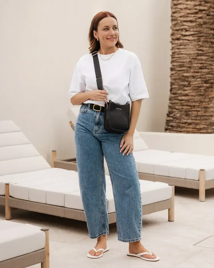 Louenhide Parker Crossbody Bag Black