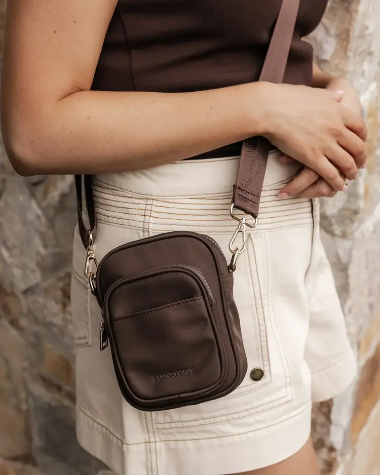 Louenhide Lyla Phone Bag Chocolate