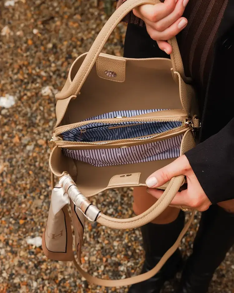 Louenhide Steffie Mini Tote Bag Biscuit