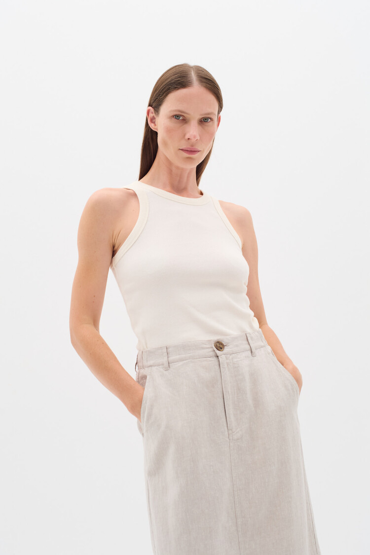 InWear Lolah Base Tank Top Whisper White