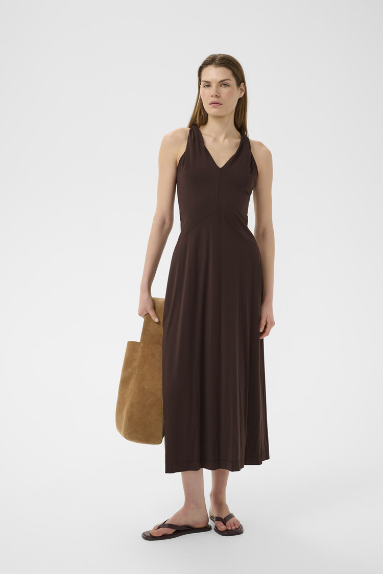 InWear Pennie Long Dress Coffee Bean