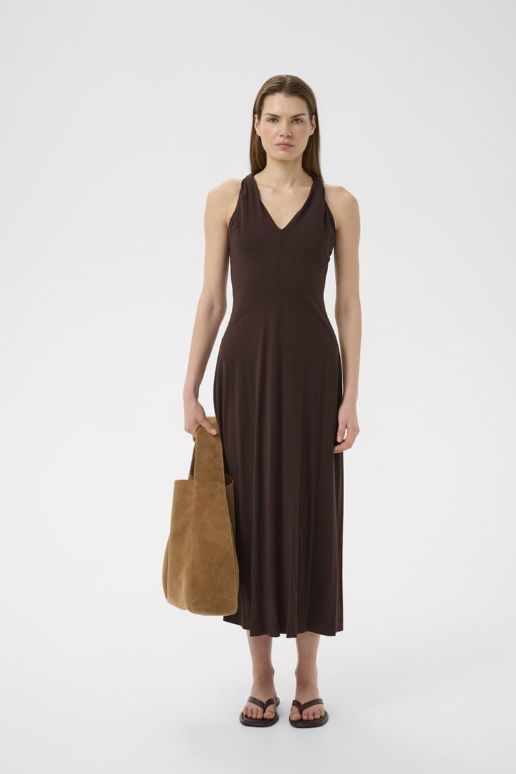 InWear Pennie Long Dress Coffee Bean