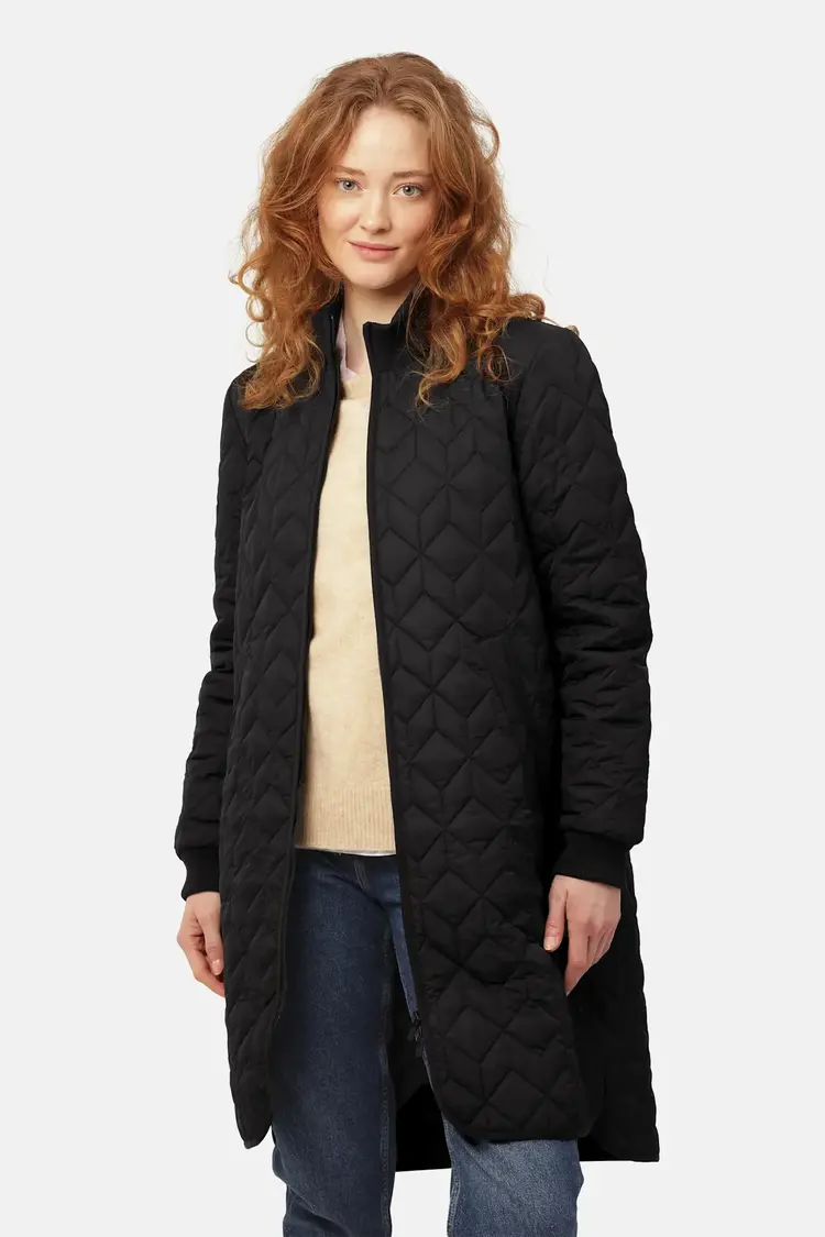 Ilse Jacobsen Long Padded Jacket ART06 Black