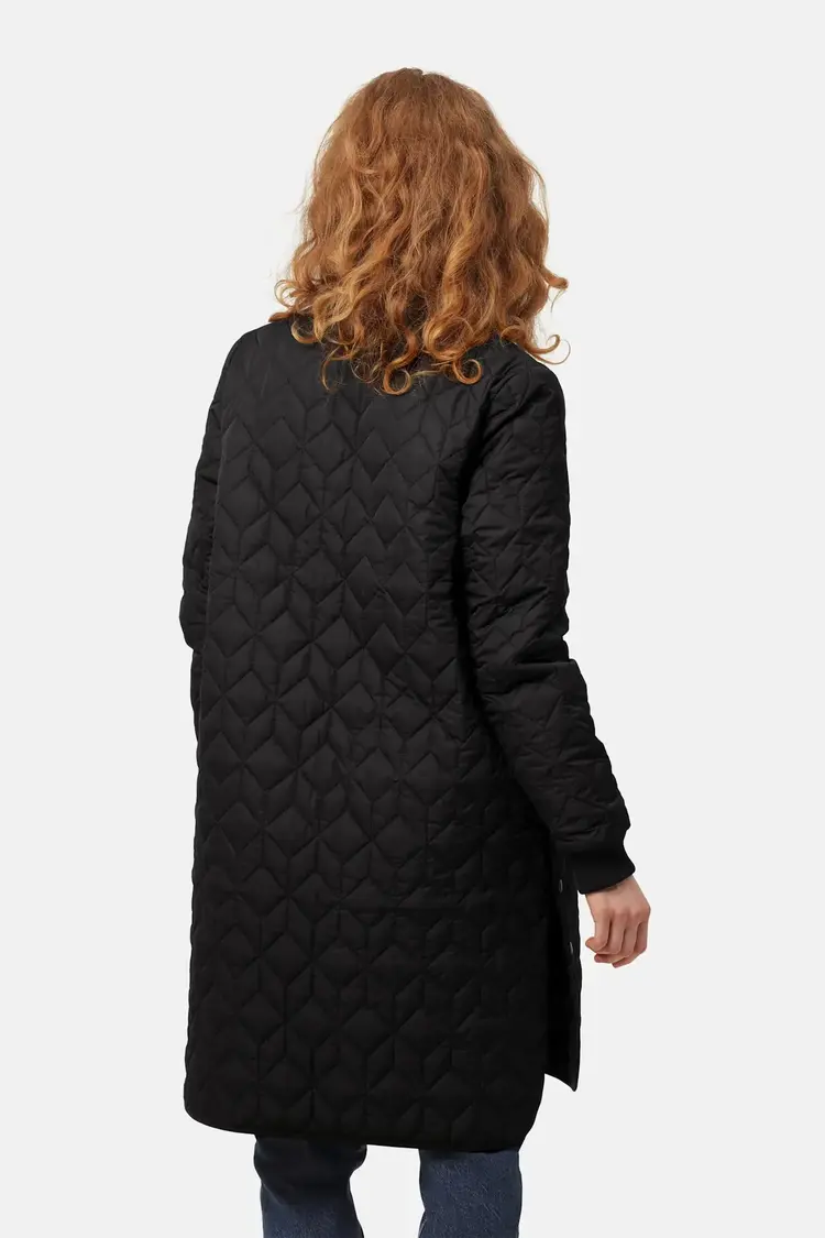 Ilse Jacobsen Long Padded Jacket ART06 Black