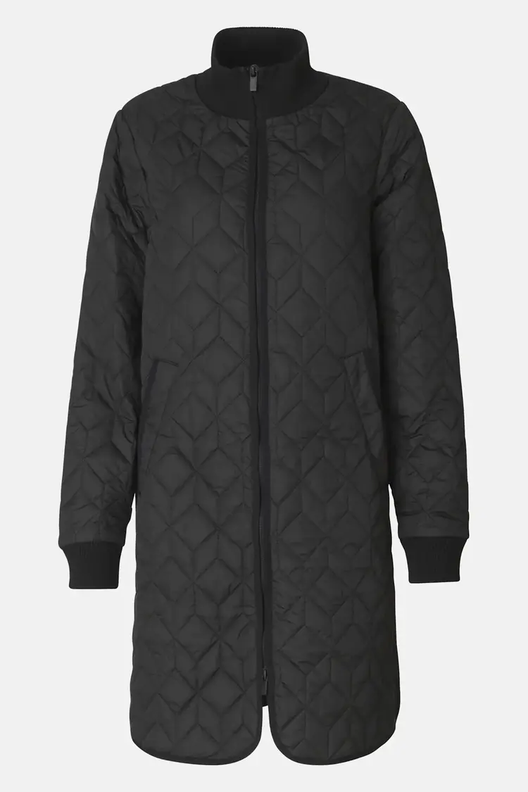 Ilse Jacobsen Long Padded Jacket ART06 Black