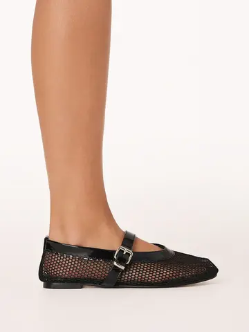 Billini Jaylah Ballet Flat Black