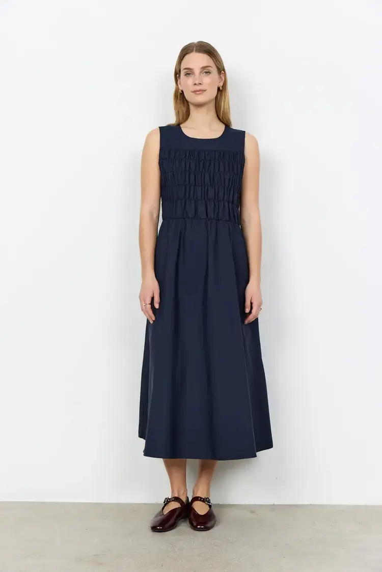 Soyaconcept Netti 107 Ladies Woven Dress Navy