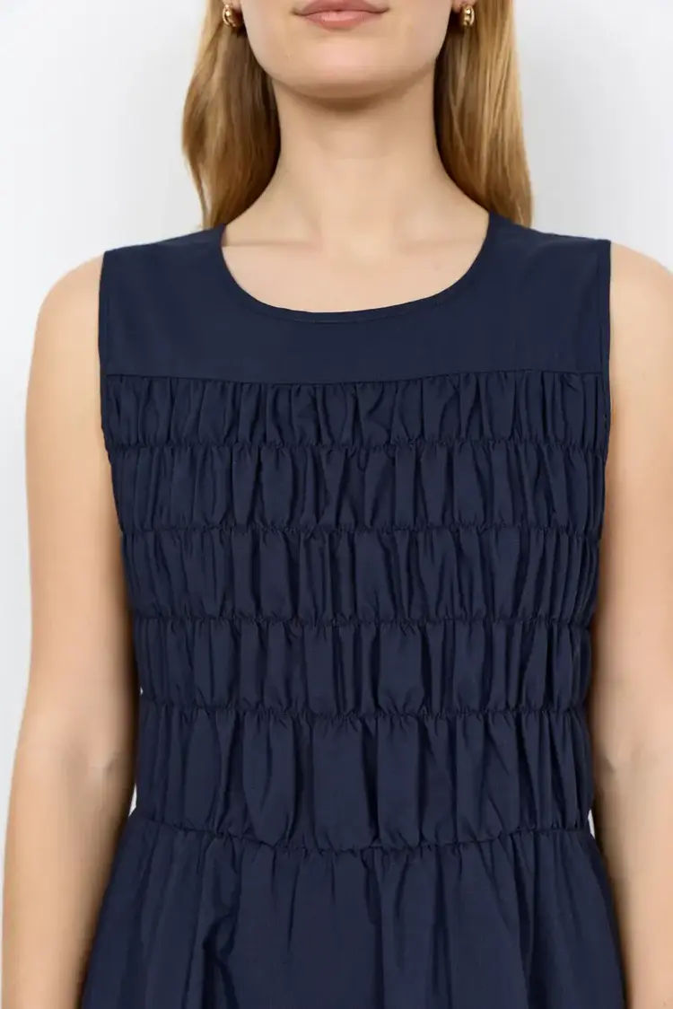 Soyaconcept Netti 107 Ladies Woven Dress Navy