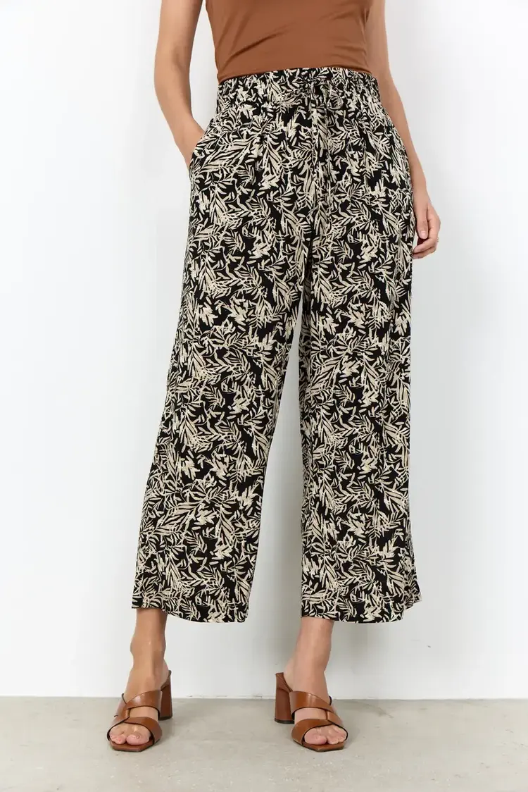 Soyaconcept Faye 4C Ladies Woven Pant Black Combi