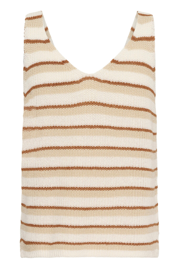 Part Two Rebecca Tank French Oak Stripe