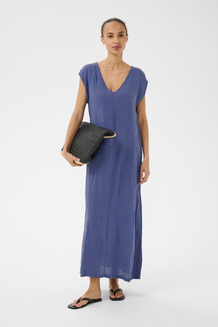 Part Two Brianne Dress Blue Indigo