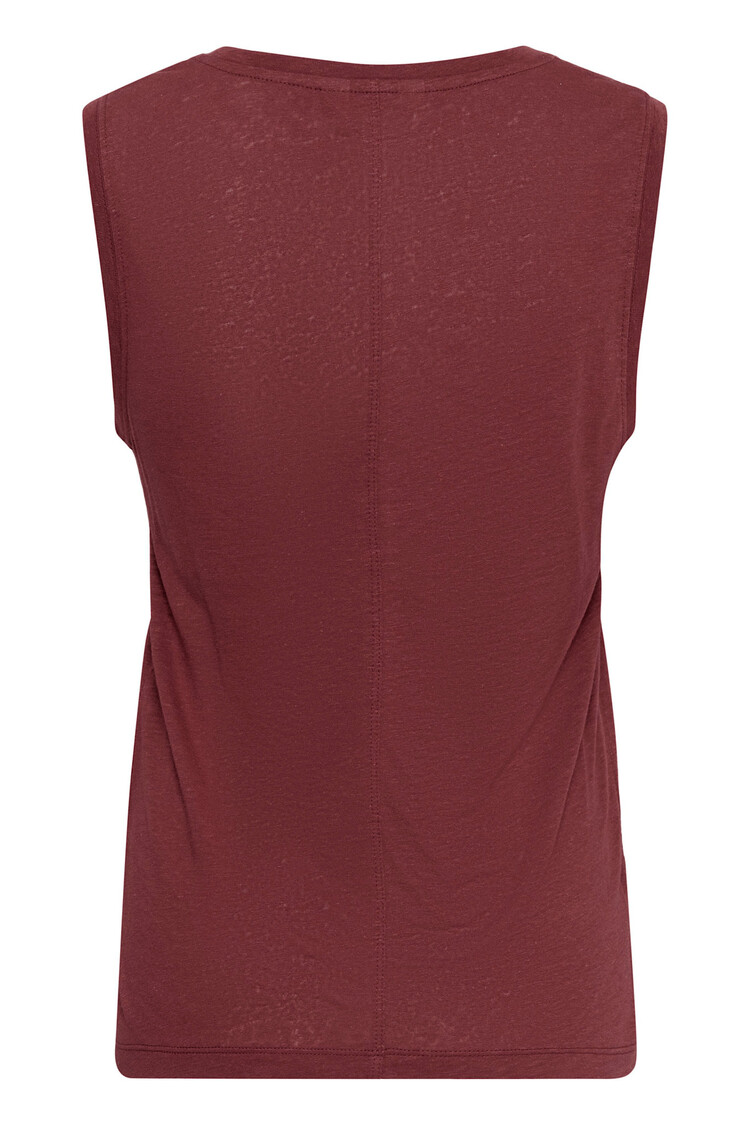 Part Two Buena Top Burnt Russet