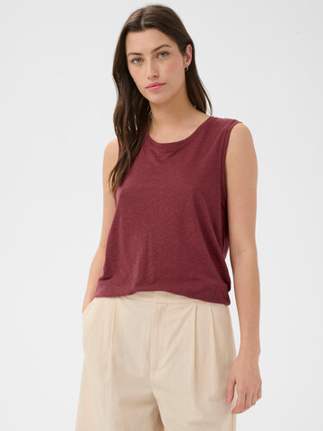 Part Two Buena Top Burnt Russet