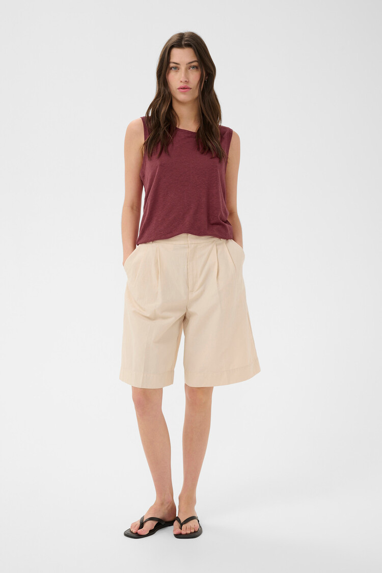 Part Two Buena Top Burnt Russet