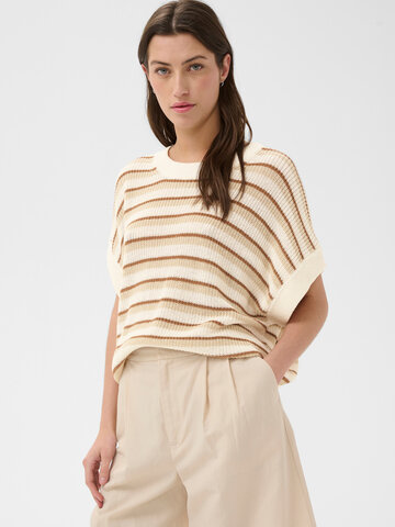 Part Two Belisia Pullover French Oak Stripe