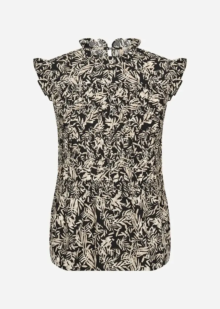 Soyaconcept Faye 1 Ladies Woven Blouse Black Combi