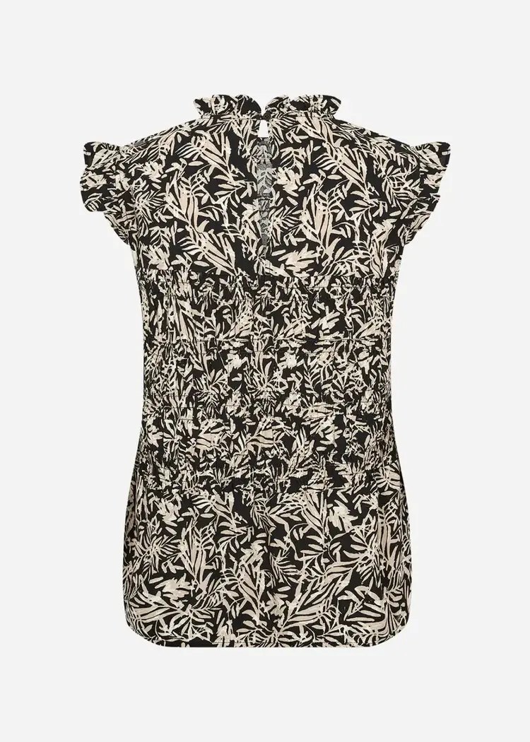 Soyaconcept Faye 1 Ladies Woven Blouse Black Combi