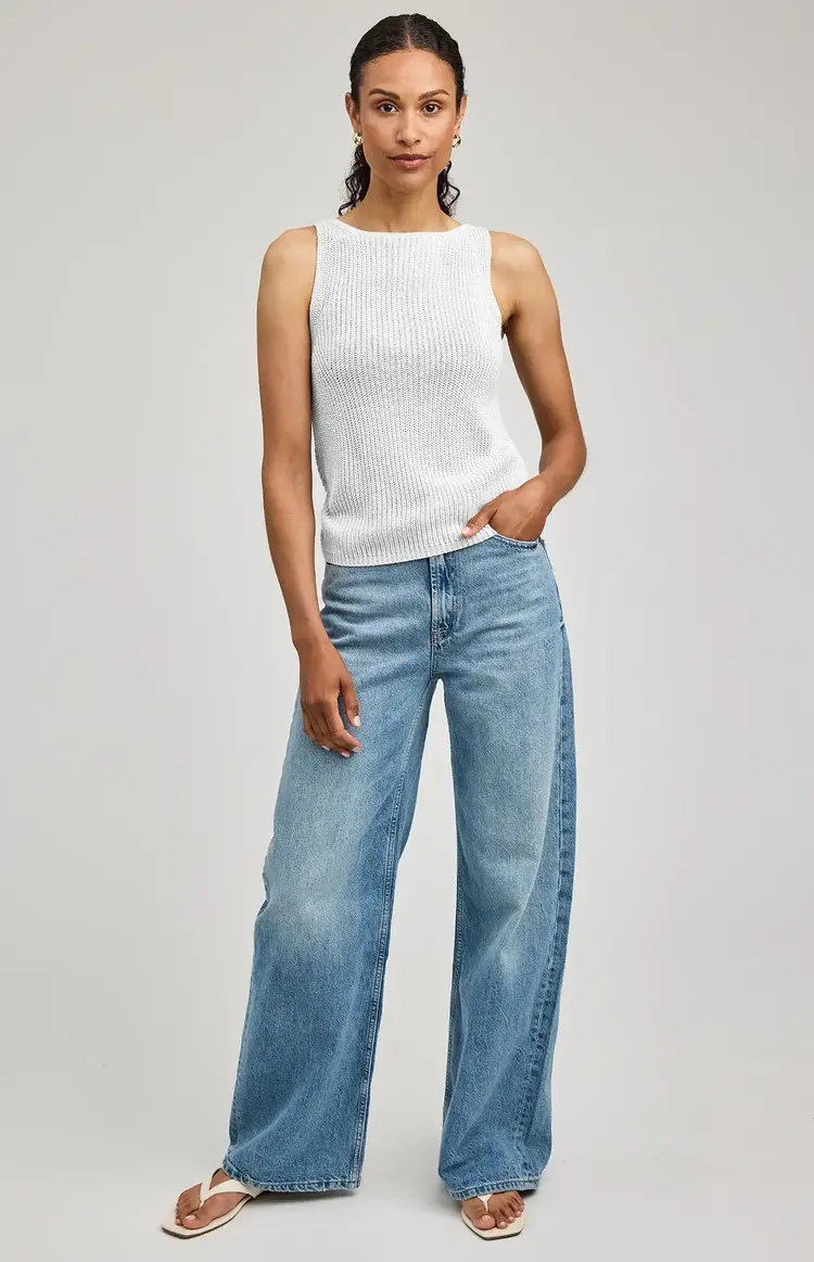 Gentle Fawn Kelsie Knit Tank White