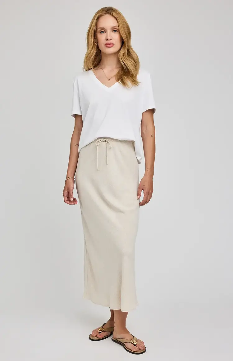 Gentle Fawn Cassia Linen Skirt Linen