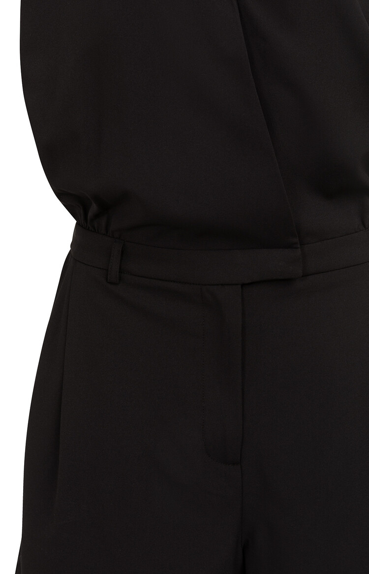 Yaya Sleevless Playsuit Black