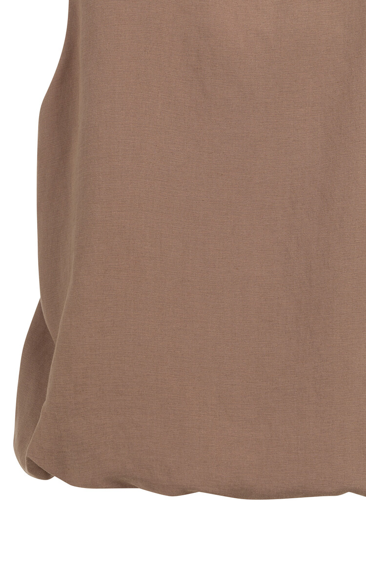 Yaya Balloon Top Brownie Brown