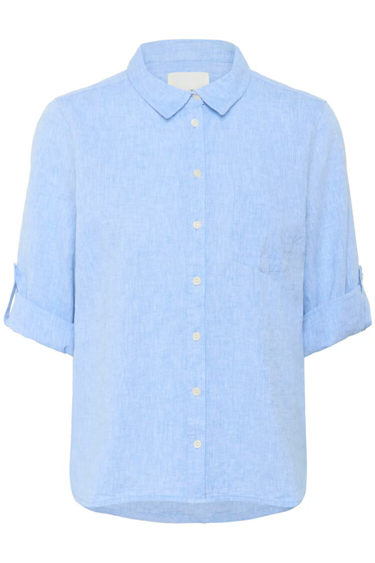Part Two Cindie Buttondown Shirt Lt. Blue Chambray