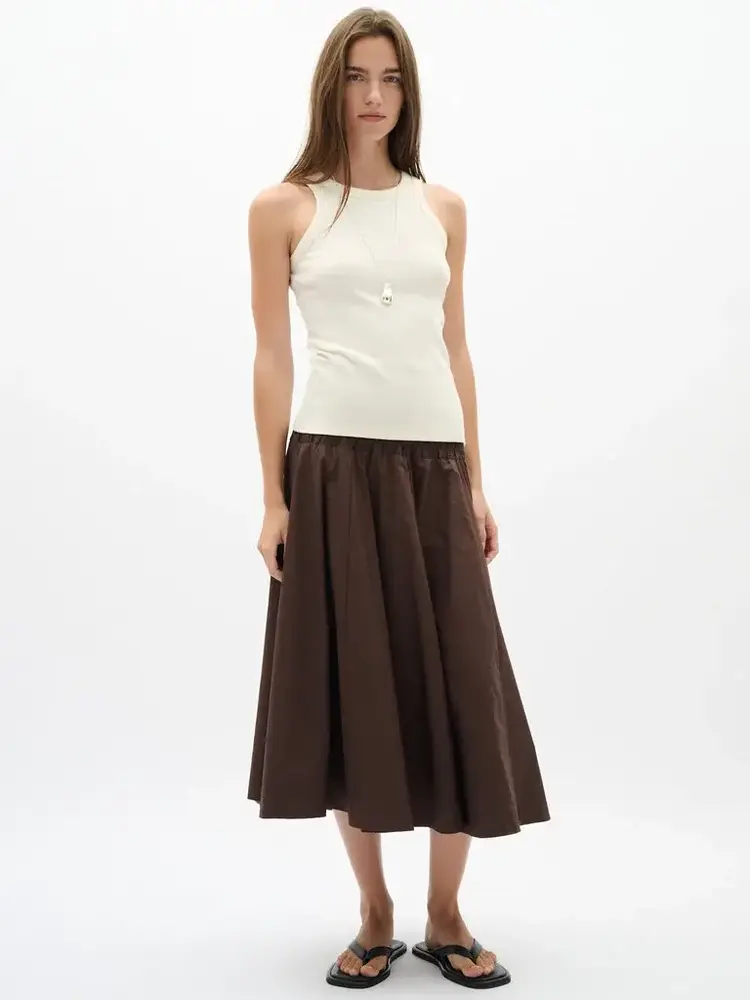 InWear Raven Skirt Coffee Bean