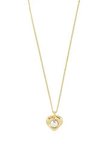 Pilgrim Jewellery NOVA Heart Necklace Gold Plated