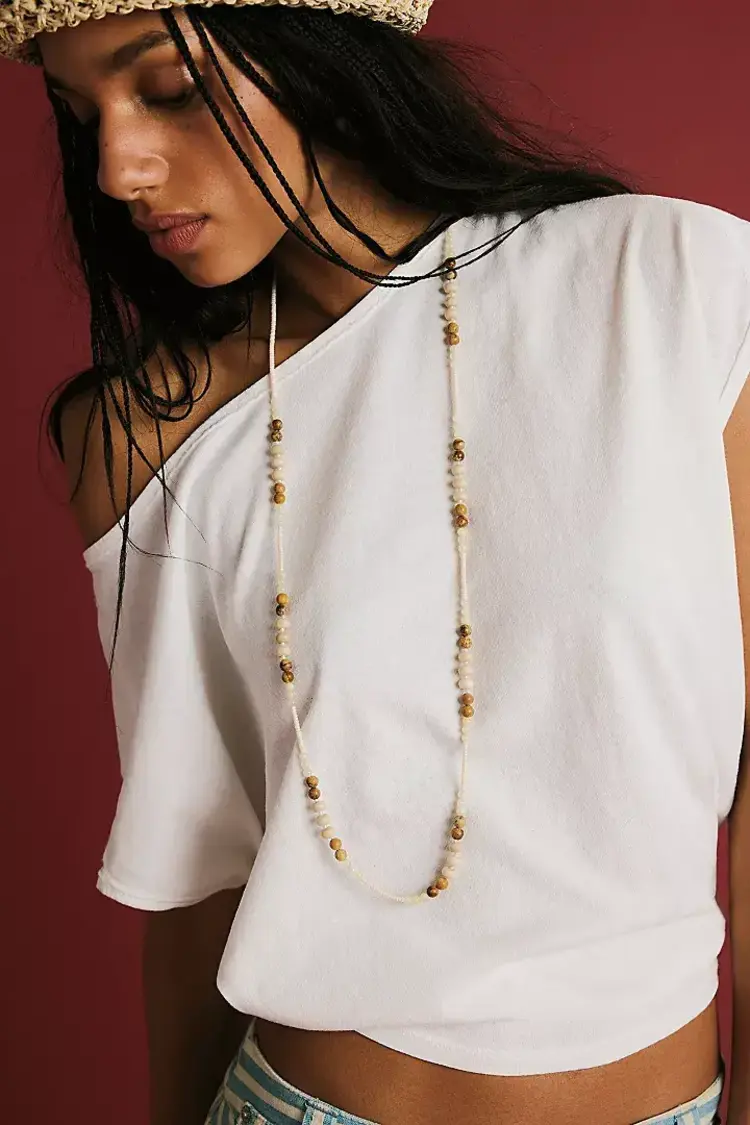 Free People Peggy Tee Clean Ivory