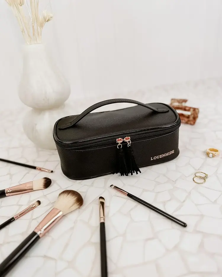 Louenhide Georgie & Fifi Cosmetic Set Black