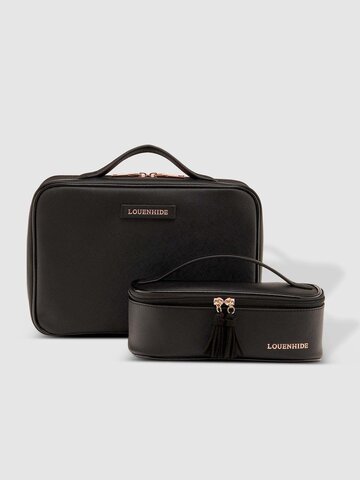 Louenhide Georgie & Fifi Cosmetic Set Black