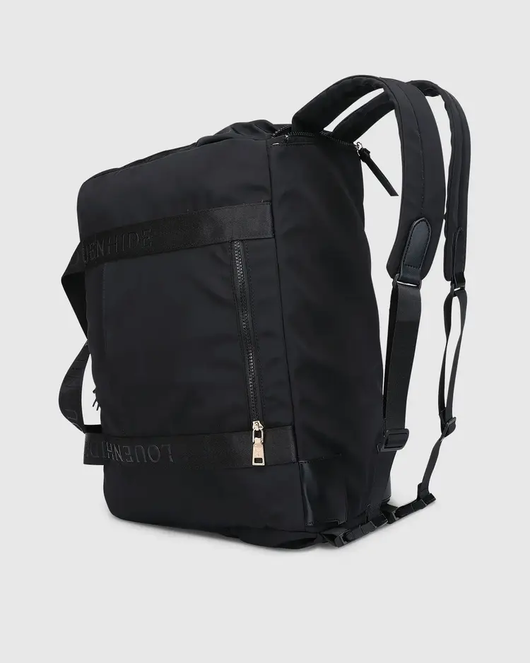 Louenhide Jenn Nylon Travel Bag Black