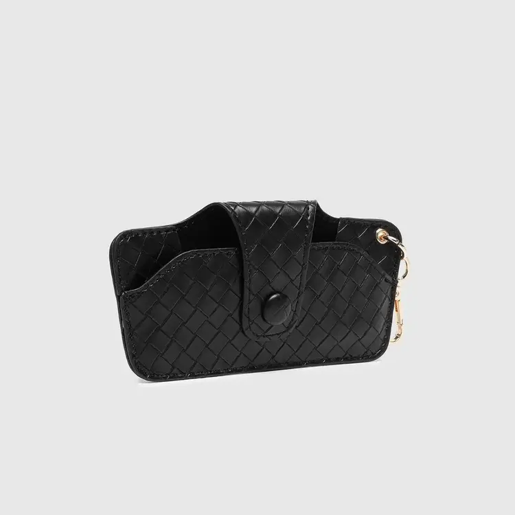 Louenhide Skittle Sunglass Case Woven Black