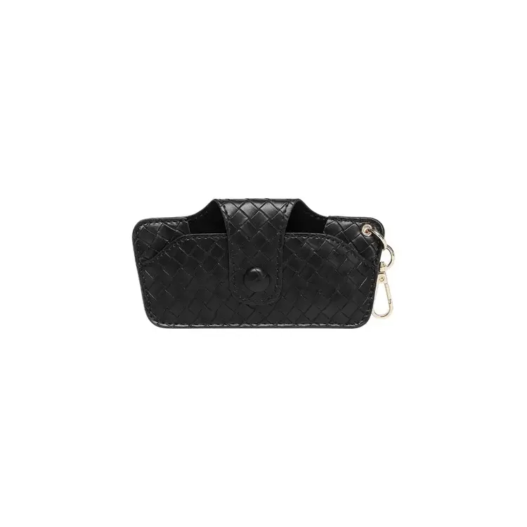 Louenhide Skittle Sunglass Case Woven Black
