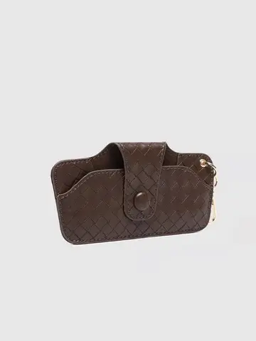 Louenhide Skittle Sunglass Case Woven Chocolate