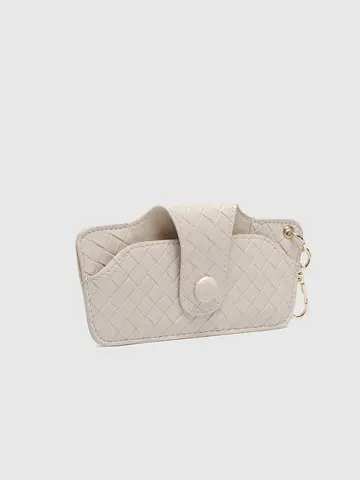 Louenhide Skittle Sunglass Case Woven Vanilla