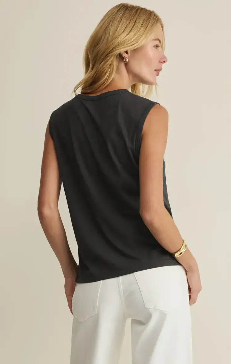 ZSupply Good Times Muscle Tank Black Sand