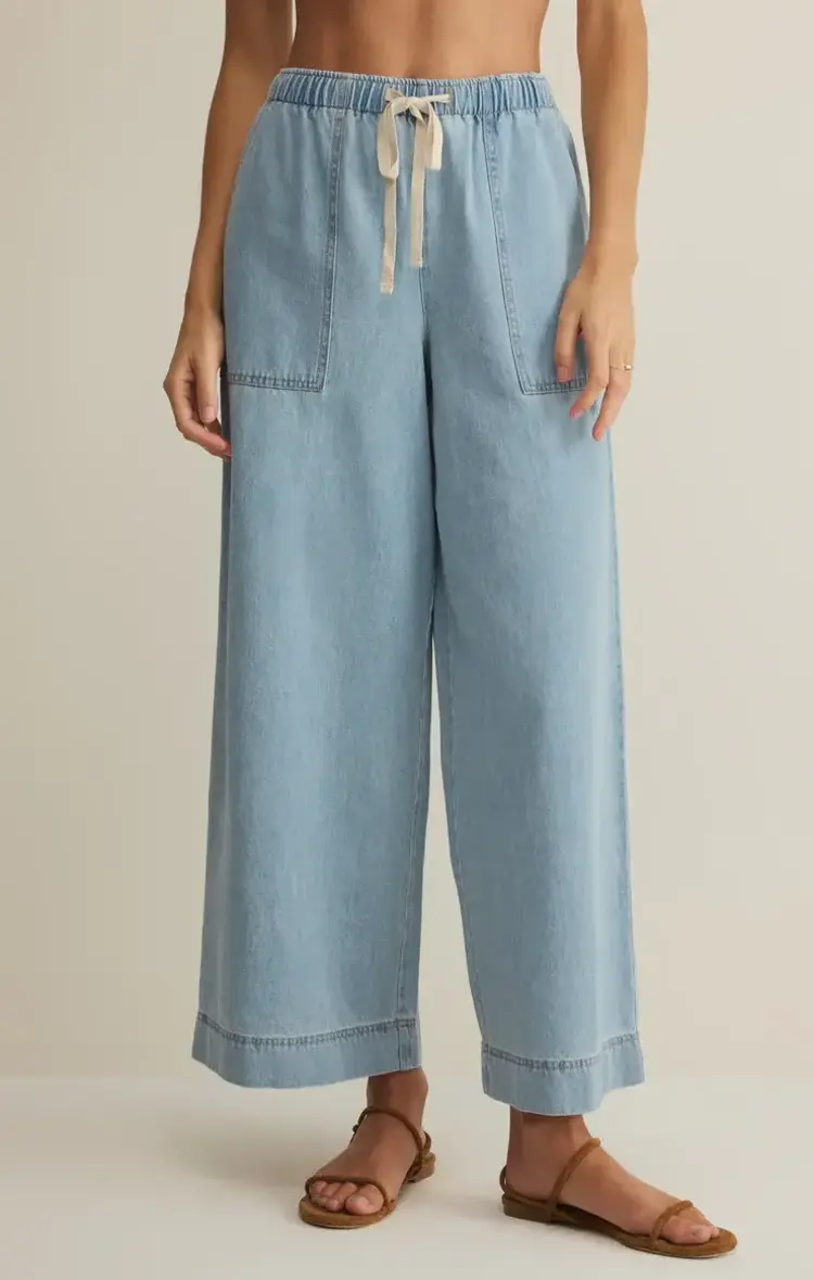 ZSupply Daycation Denim Utility Pant Coastal Water