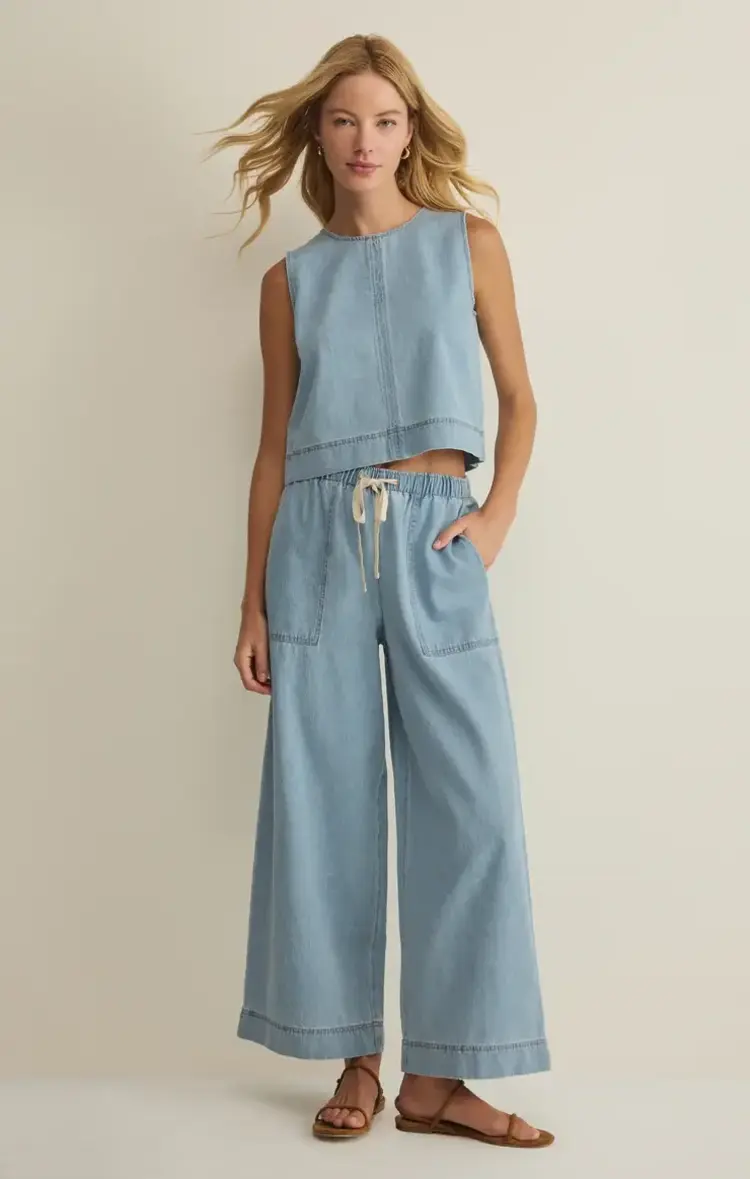 ZSupply Daycation Denim Utility Pant Coastal Water
