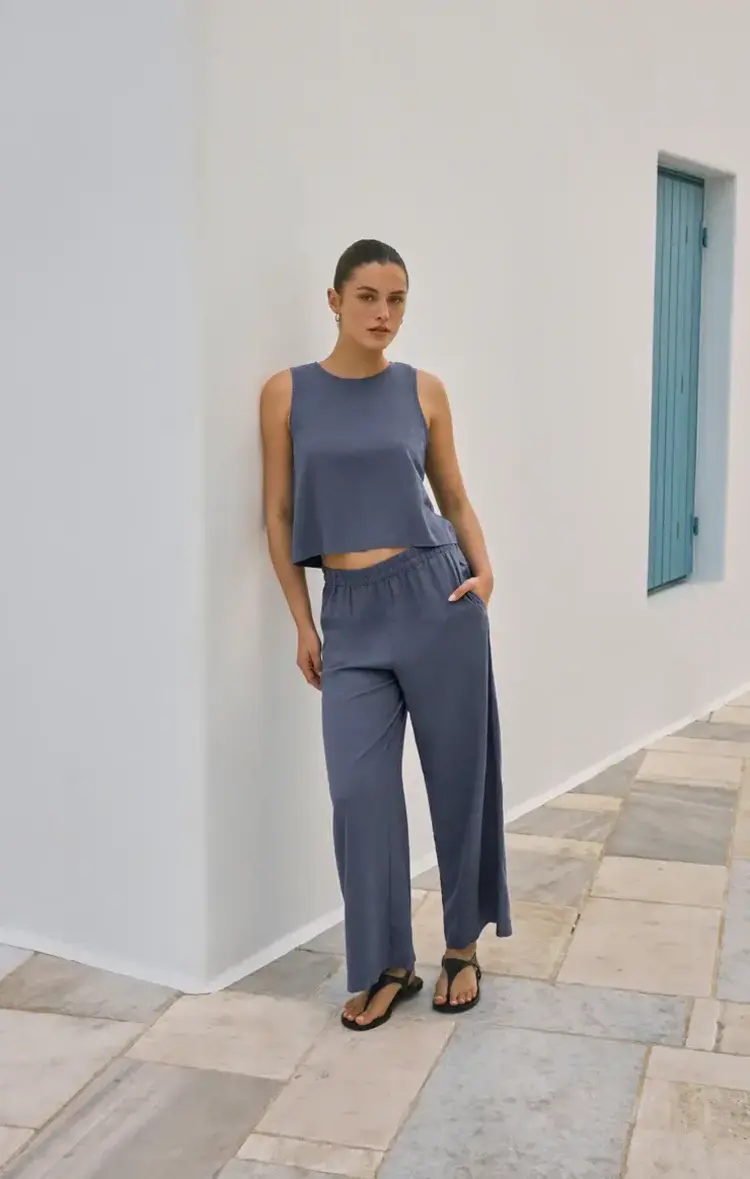 ZSupply Scout Linen Pant Vintage Indigo