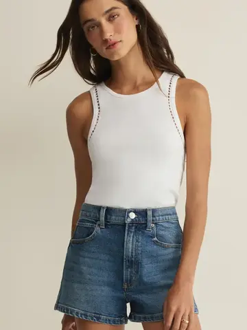 ZSupply Boa Rib Tank White